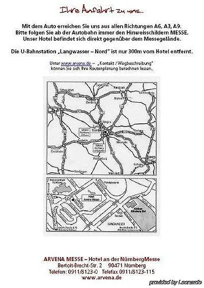ARVENA Messe Hotel Neurenberg 3*,